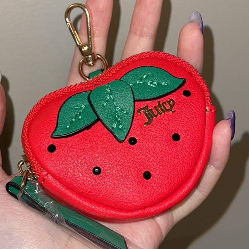 Juicy Couture Strawberry Coin Pouch